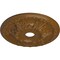 Ekena Millwork Granada Ceiling Medallion (Fits Canopies up to 7 1/8"), 23 3/8"OD x 3 5/8"ID x 2 1/2"P, Smokey Topaz CM23GASTF - alternate 3